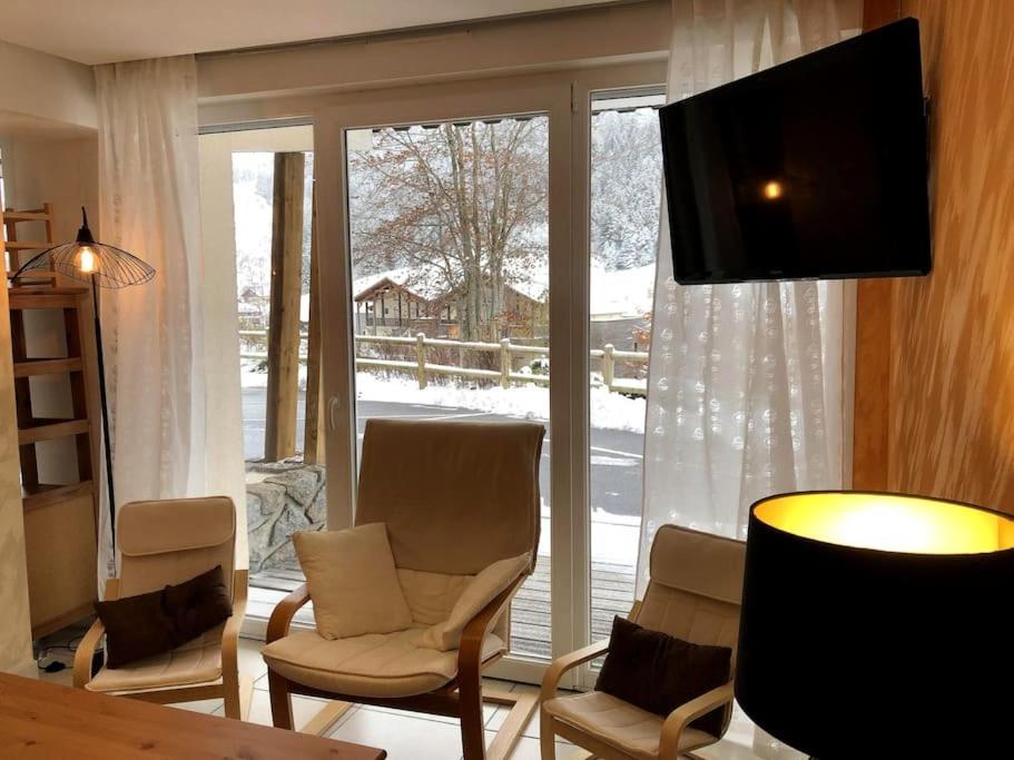 ジェラールメAux Pieds Des Pistes 4/6 Personnesアパートメント エクステリア 写真